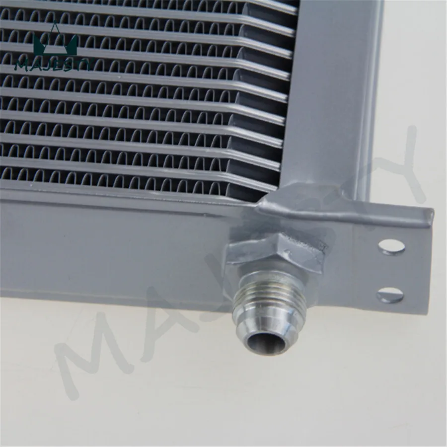 Масляный радиатор 25 рядов масляный двигателя 3/4 дюйма уплотнение 16 AN-8