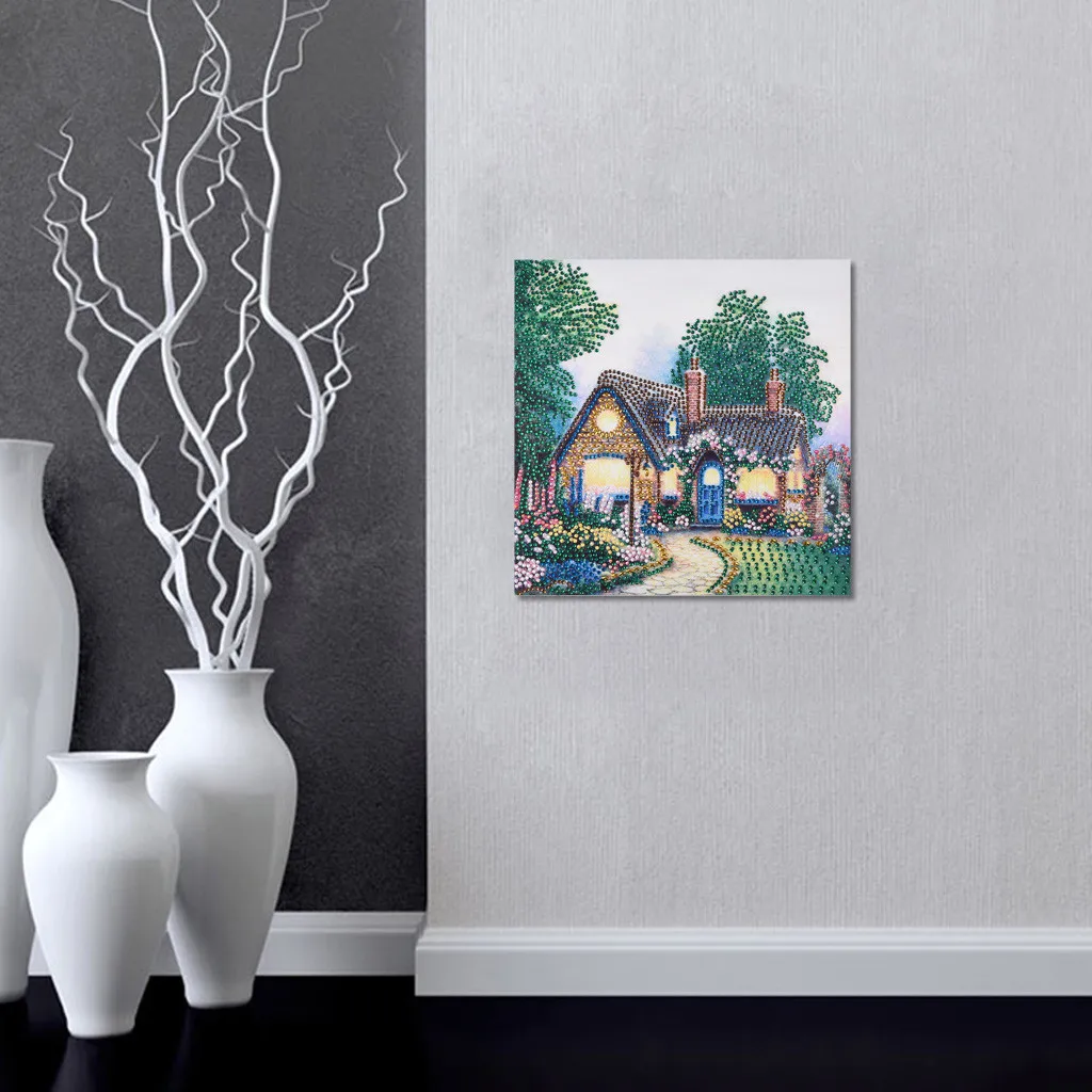 5D Diy алмазная живопись вышивка крестиком Алмазная пейзаж осенний лес рисунок