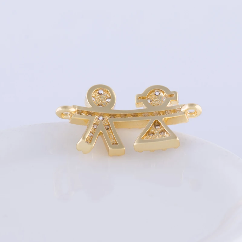 Материалы для изготовления ювелирных изделий Juya медные микрозакрепки CZ Стразы