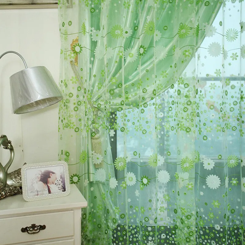 1 шт. прозрачные Занавески для гостиной окна тюлевые занавески спальни домашний