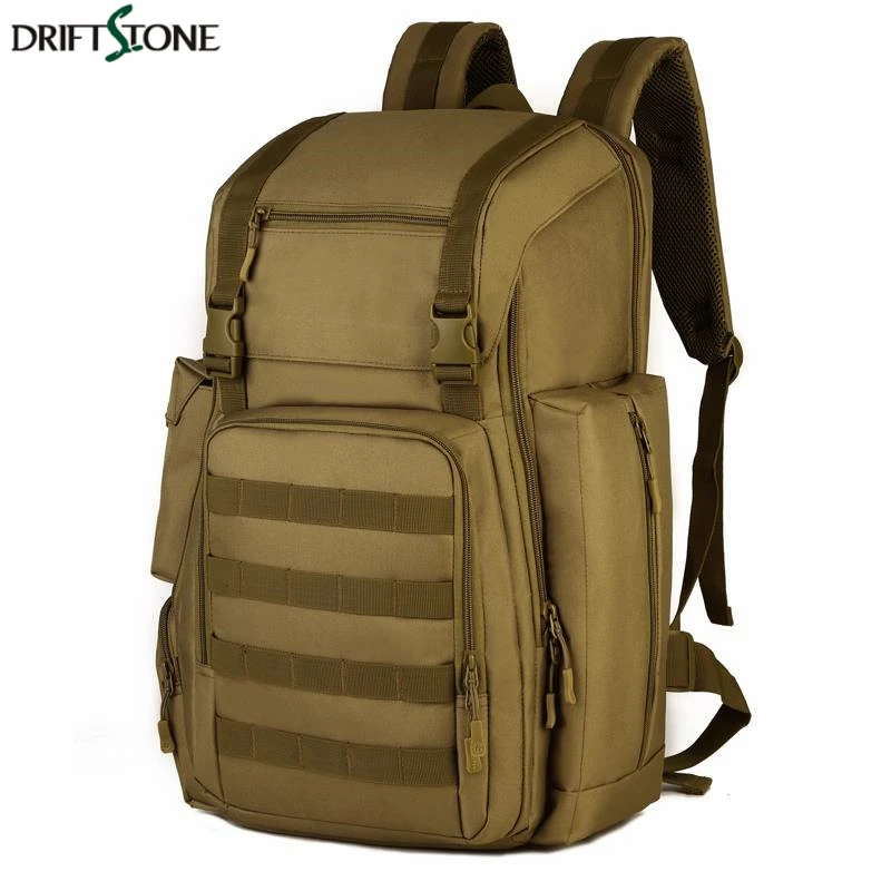 17 Inches Laptop Backpack 40L Travel Backpack Nylon Waterproof Army Military Molle Tactical Backpack Hiking Camping Sport Bag