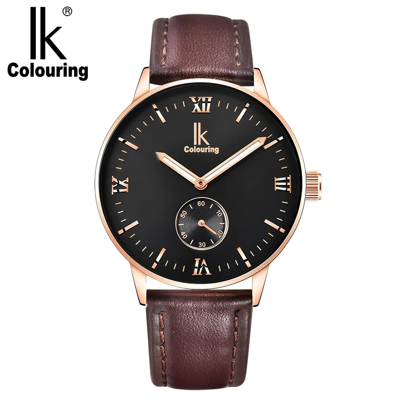 Часы мужские механические с кожаным ремешком автоматические | Наручные часы