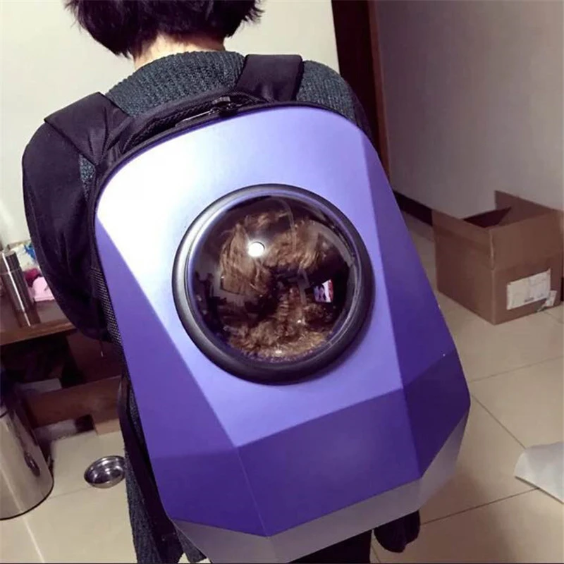 Лучшая космическая переноска для домашних животных в форме капсулы дышащий