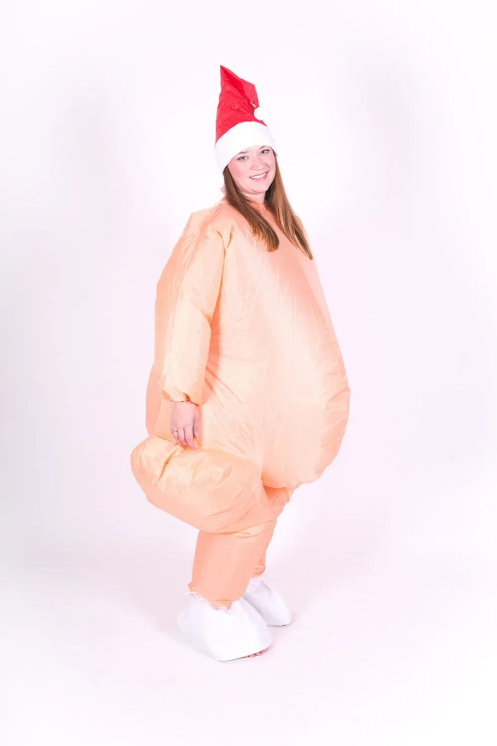 Надувной костюм для жаркого индейки Хэллоуина курочки взрослых Надувное