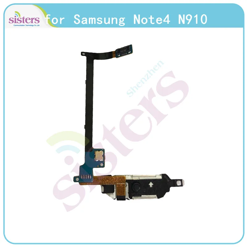 Шлейф отпечатков пальцев для samsung Galaxy Note 4 N910 кнопка домой шлейф для samsung N910 N910C N910A сенсорный сенсор