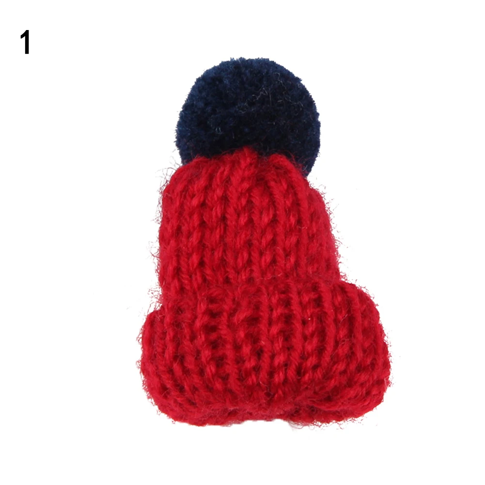 Women Fashion Knitted Pom Hat Brooch Pin Cute Christmas Gift Dress Scarf Accessory | Украшения и аксессуары