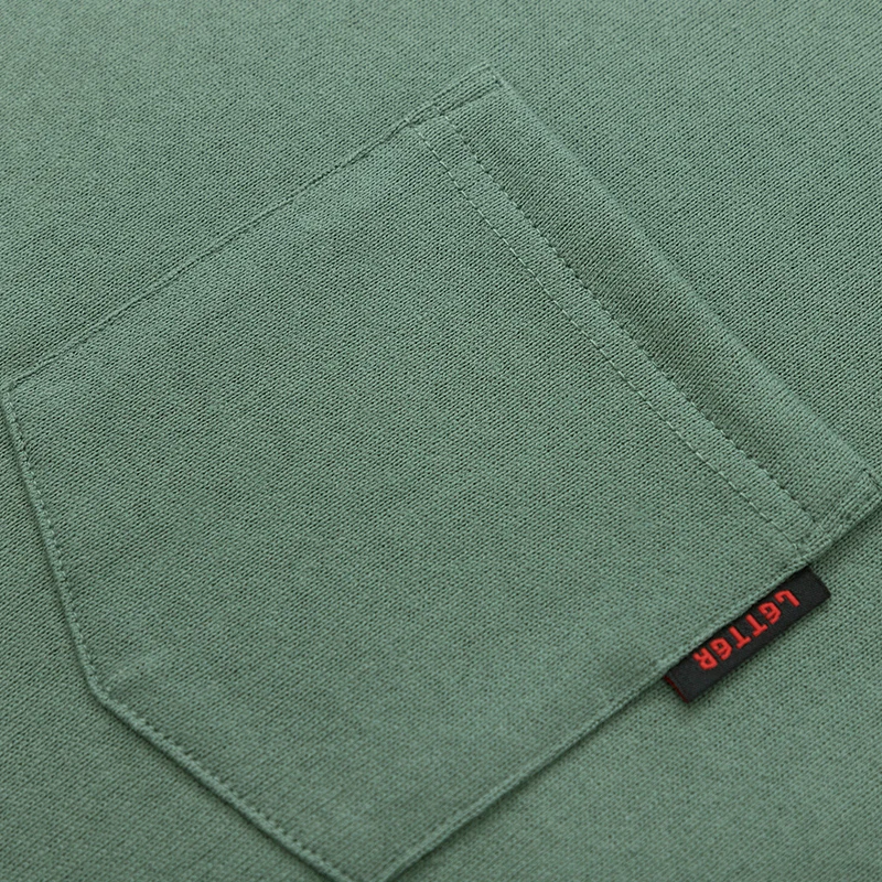 SEMIR мужская Трикотажная Рубашка с длинными рукавами и нагрудным карманом мужские