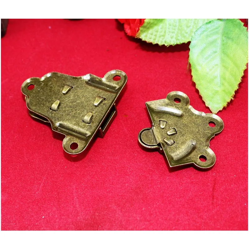 Винтаж металлический ящик для украшений коробка Подарочная костюм чехол Чехол