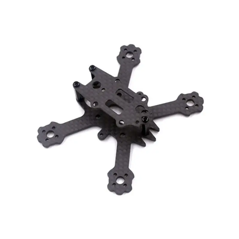 Высокое качество X2 ELF 88 мм микро бесщеточный 3K карбоновое волокно FPV Racing Frame Kit для
