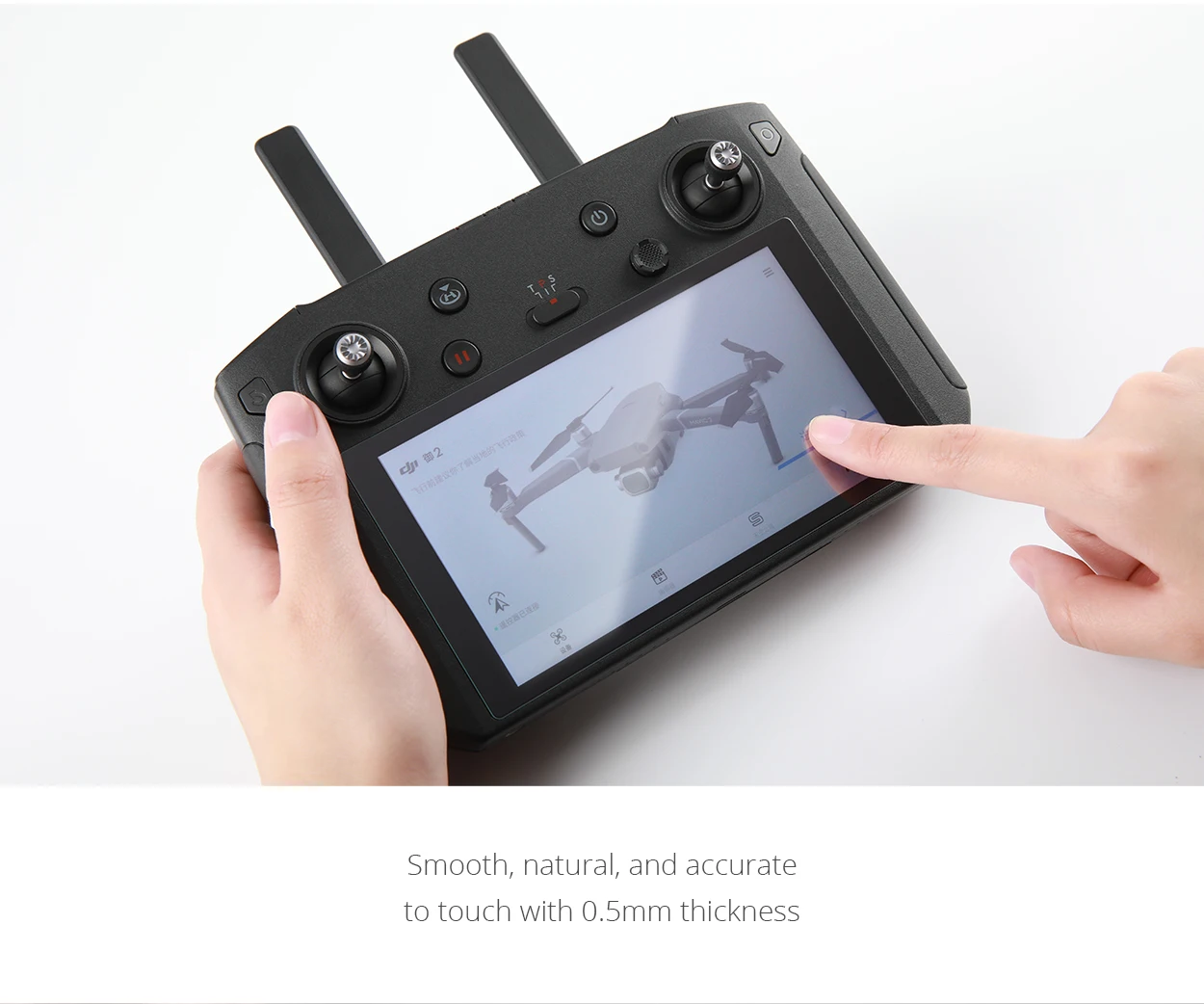 PGYTECH 5,5 дюймов 9H DJI Smart контроллер Закаленное стекло Защитная пленка для защиты для DJI Mavic 2 Pro/Zoom аксессуары