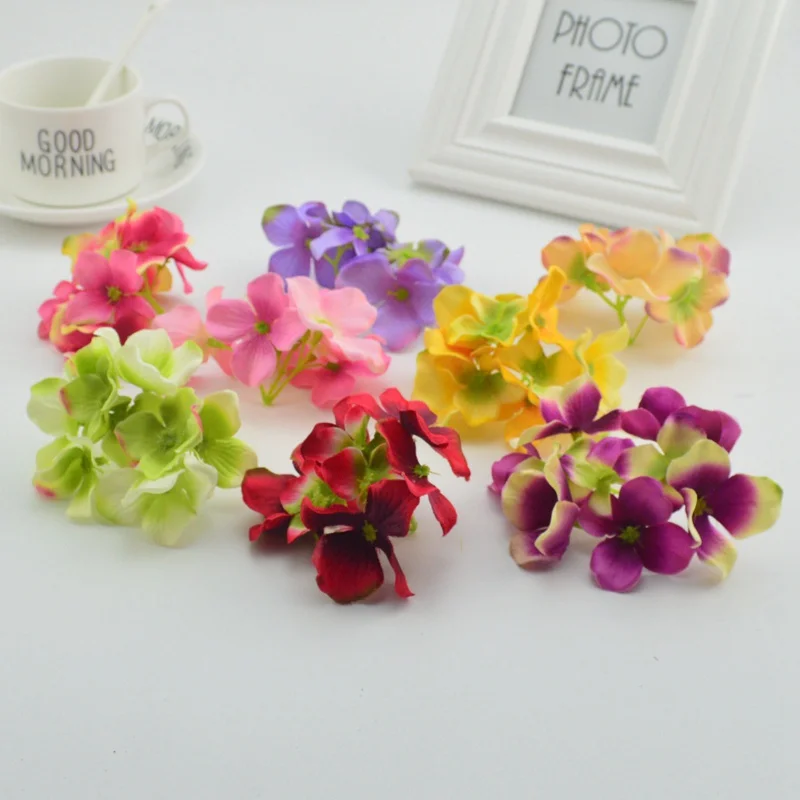 3 шт. Декоративные Шелковые искусственные цветы|silk artificial flowers heads|artificial flower headsflower