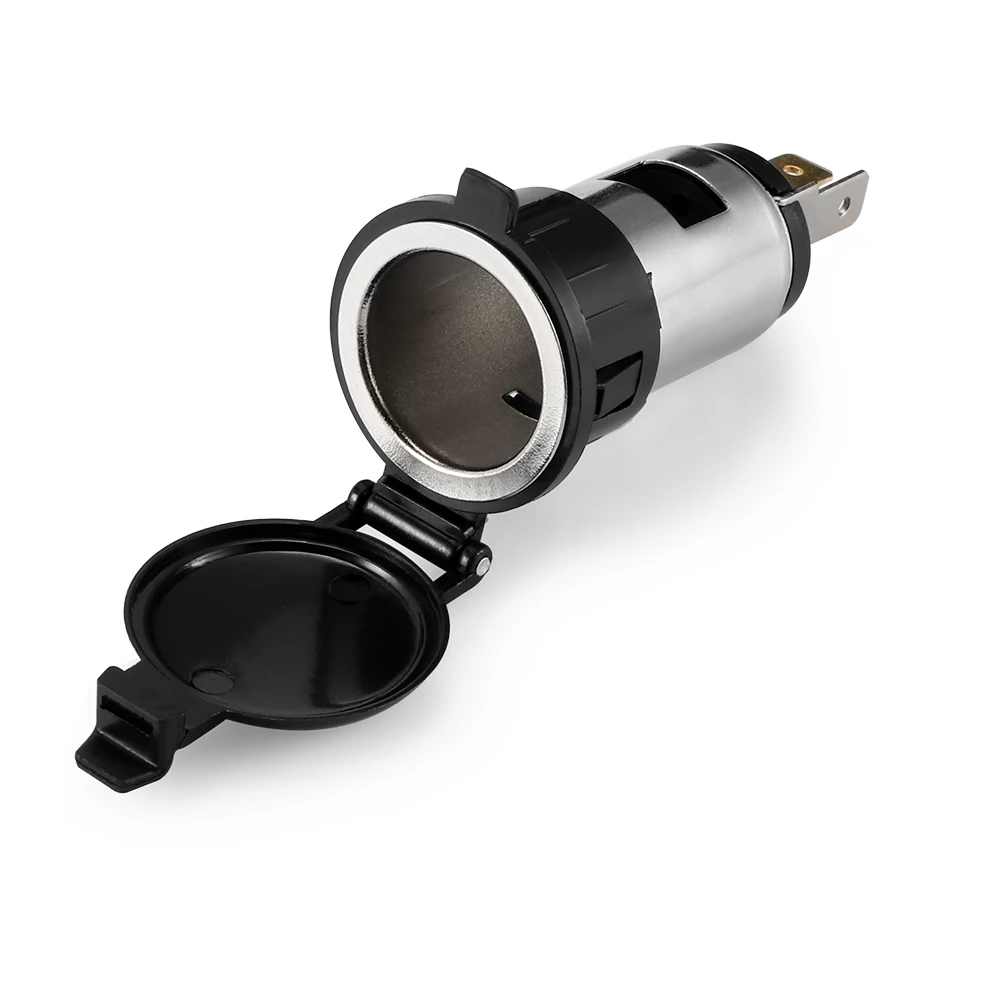 Переходник TiOODRE для гнезда прикуривателя термостойкая пластиковая розетка 12 24 В