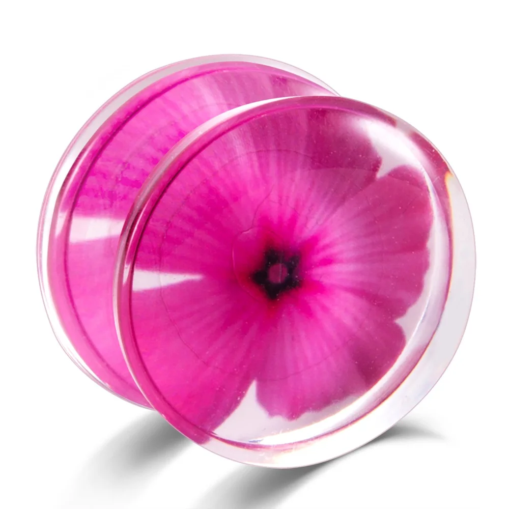 Акриловые двойные расширяющиеся затычки для ушей TIANCIFBYJS расширитель туннелей