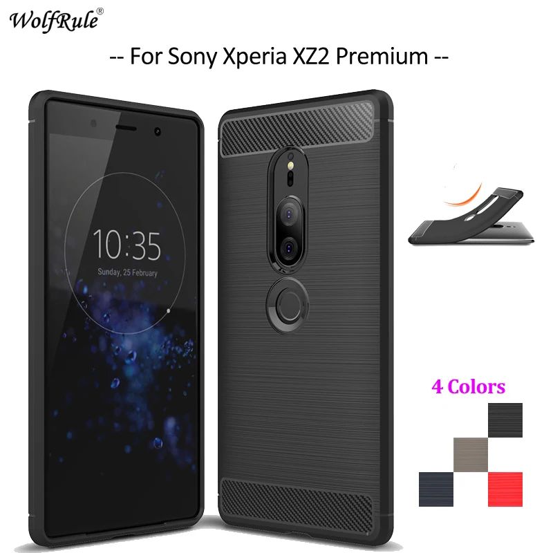Для подходящих чехлов Sony Xperia XZ2 Премиум чехол Мягкий ТПУ прочный бампер для