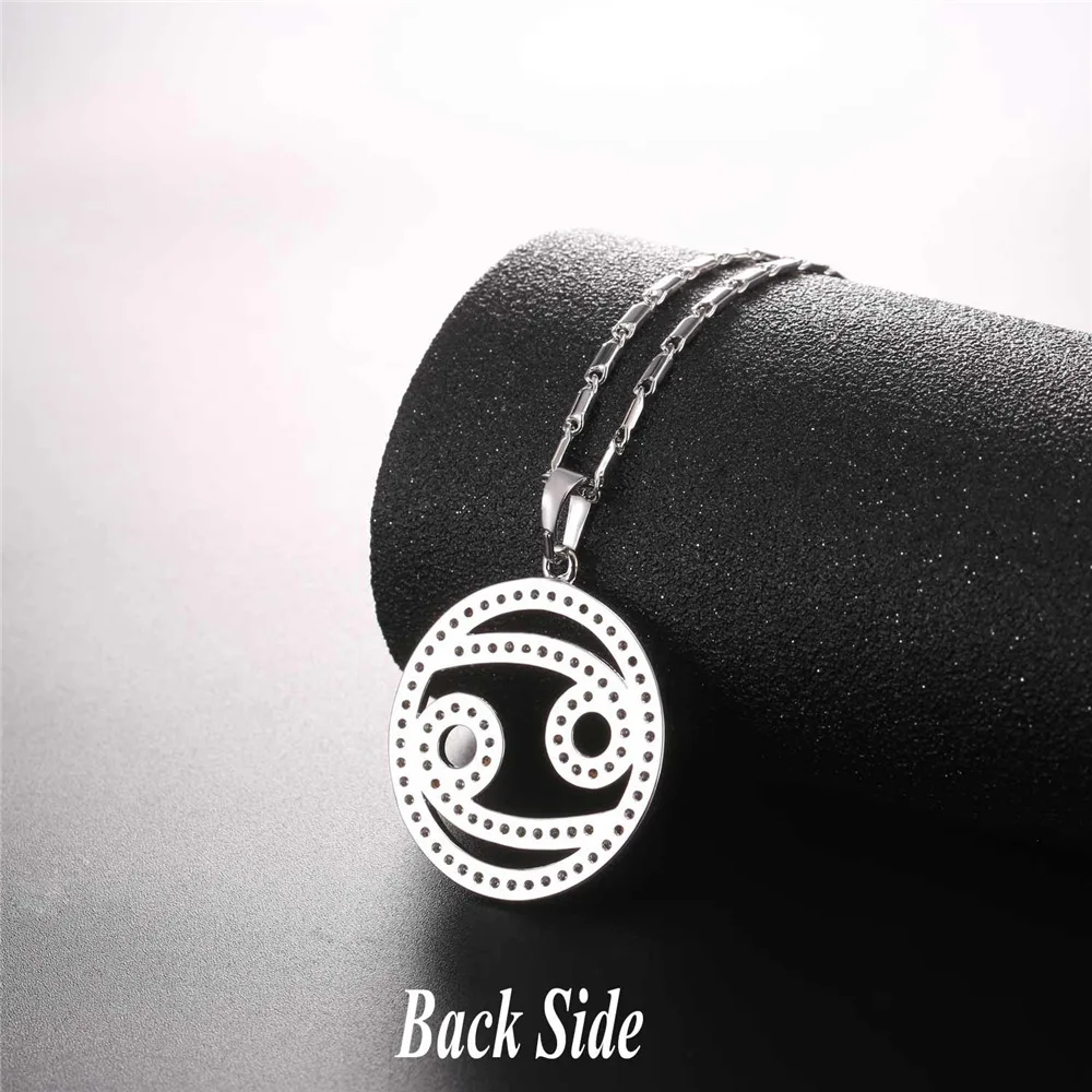 2017 кулоны со знаками Зодиака кулон Рак ожерелье с простым дизайном ювелирных