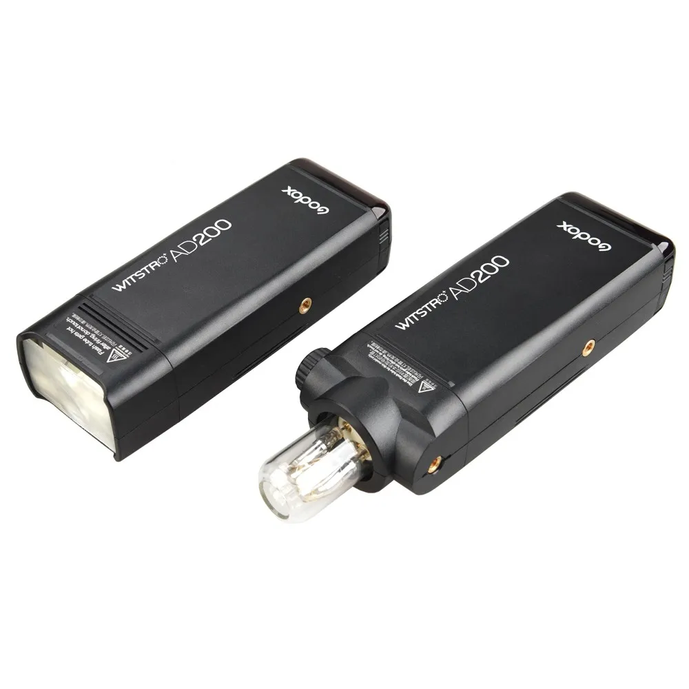 

Godox AD200 200Ws 2.4G TTL Flash Strobe 1/8000 HSS Monolight for Nikon w/ Godox XPRO-N Wireless Flash Trigger w/ Godox AD-B2