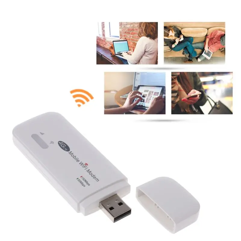 4G FDD LTE Wi-Fi Router Unlocked Pocket Network Hotspot USB Wifi Routers Wireless Modem with SIM Card Slot UF725 | Компьютеры и офис