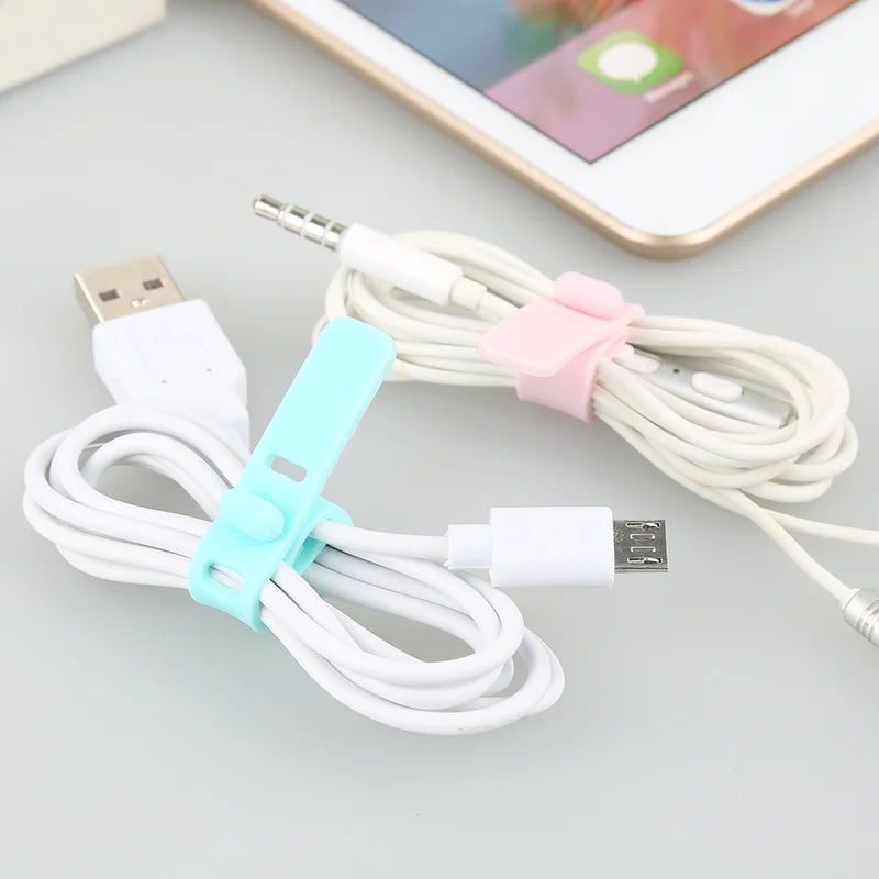 14 см для мыши проводной наушник HDMI Aux USB кабель Органайзер провод органайзер для провода Держатель Управление провода кабель протектор