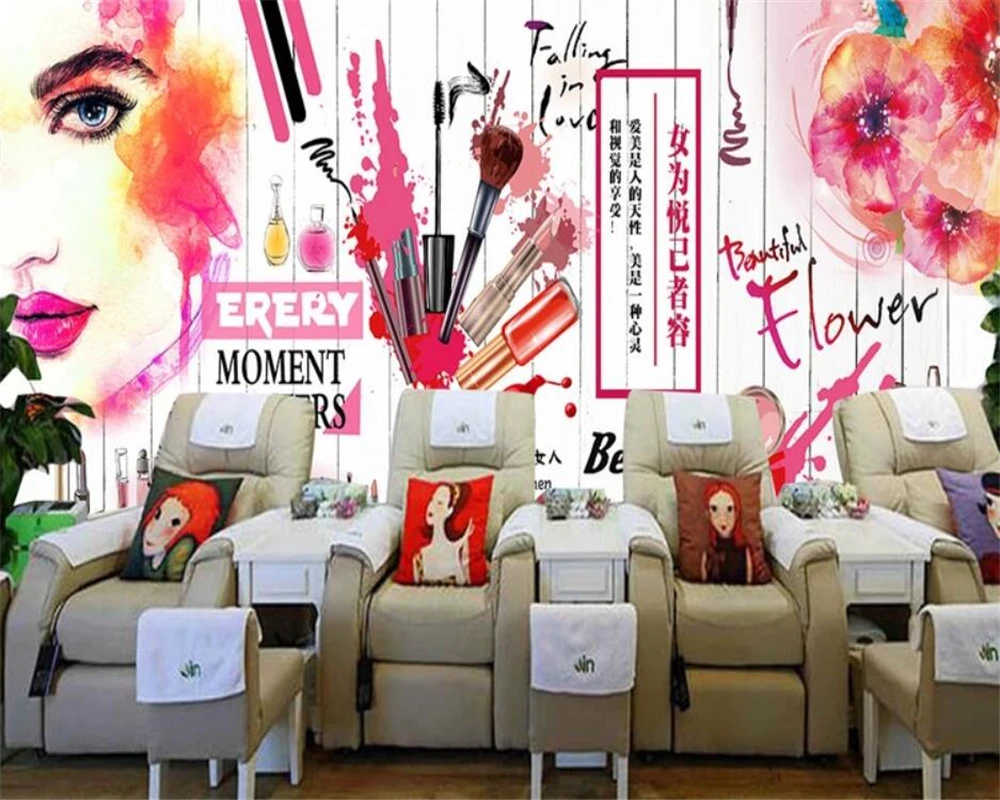 Обои на заказ 3d обои европейские и американские стандартные косметика для стен