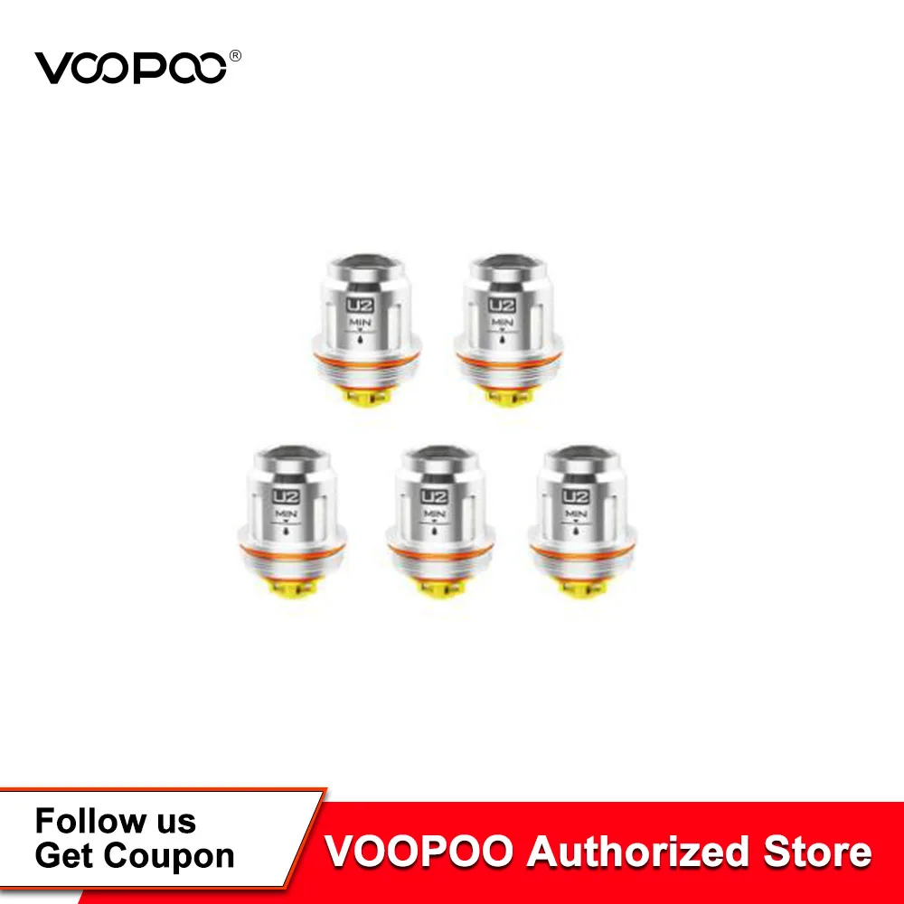 5 шт. катушка VOOPOO UFORCE U2 U4 D4 N1 U6 U8 запасные части для электронных сигареты сердечник
