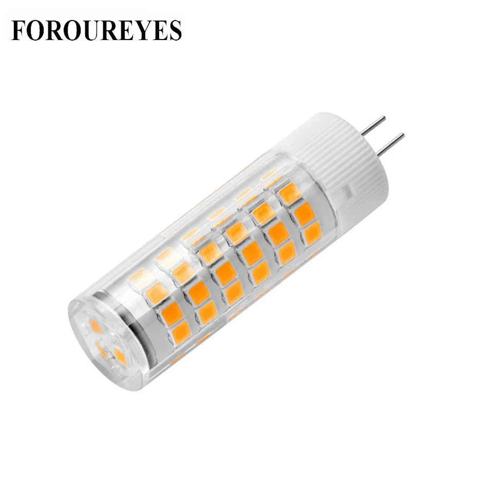 В продаже G4 Светодиодный светильник 220V SMD2835 4W 5W 7W лампа керамическая Светодиодная лампа Замена 30W 40W 60W галогенный светильник для люстры
