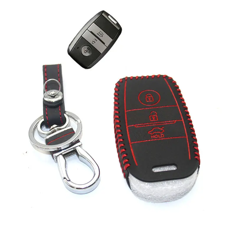 Автомобильный кожаный ключ рубашка дистанционного управления смарт крышка для