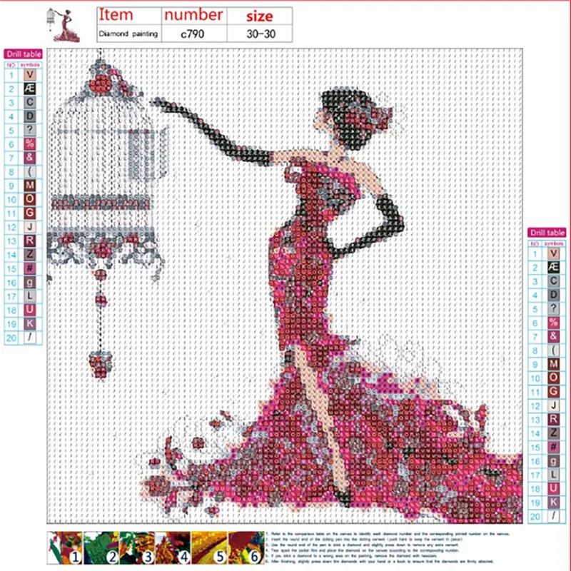 5D Вышивка Картины горный хрусталь приклеенные DIY Алмазная Картина крестом