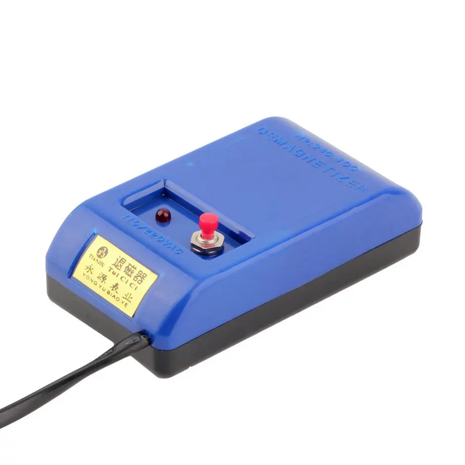 

Electrical Perfect Watch Repair Screwdriver Tweezers Demagnetise Demagnetizer Tools US Plug