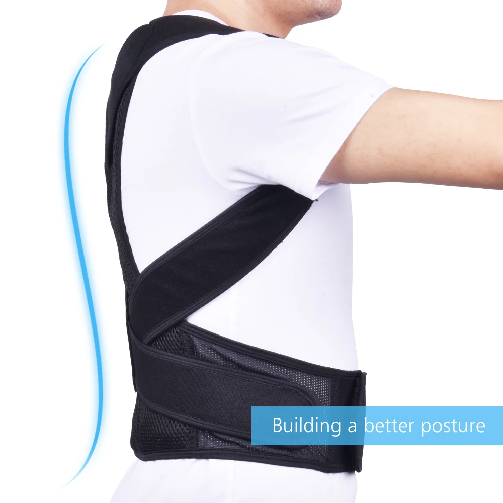 DearBeauty Orthopedic Belt Brace Posture Corrector Shoulder Back Support for Men Women Lumbar Spine Support Posture Correction