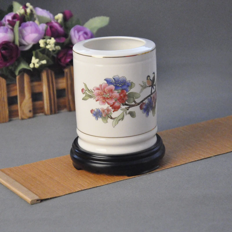 Отлично ручная роспись Lanshan воды ручка творческий бизнес офис украшения офисная