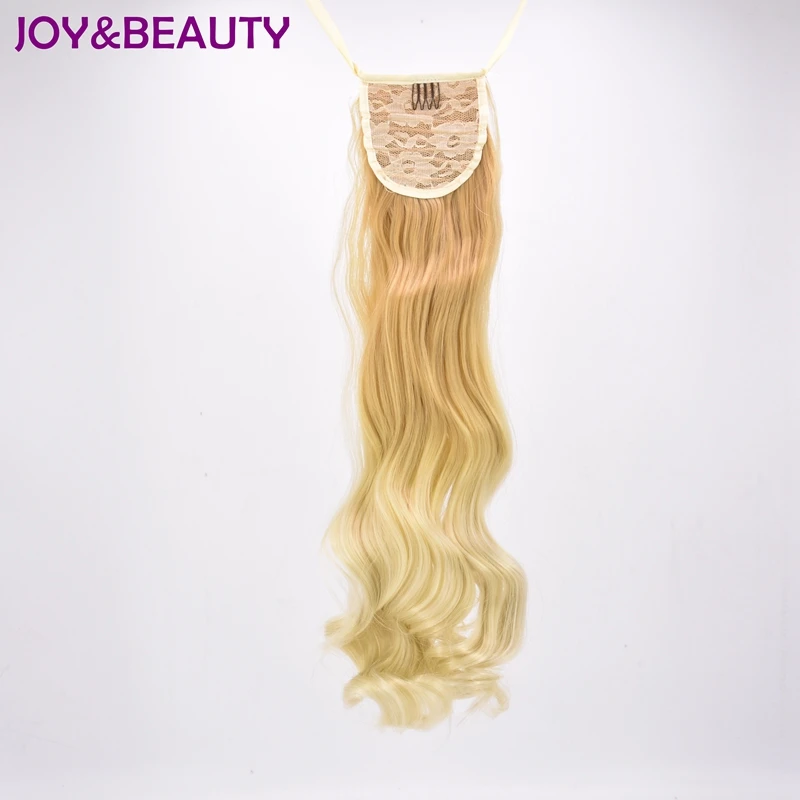 JOY& BEAUTY, смешанные цвета, синтетические волосы, длинные волнистые когти, хвосты, 22 дюйма, конский хвост, конский хвост, термостойкий парик для женщин