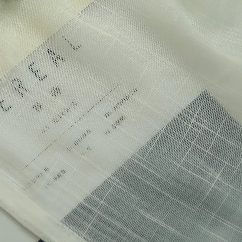 Сплошные отвесные оконные шторы с кисточками для кухни, тюлевые занавески для дома, оконные тюли для жалюзи, занавески, портьеры QT033#4