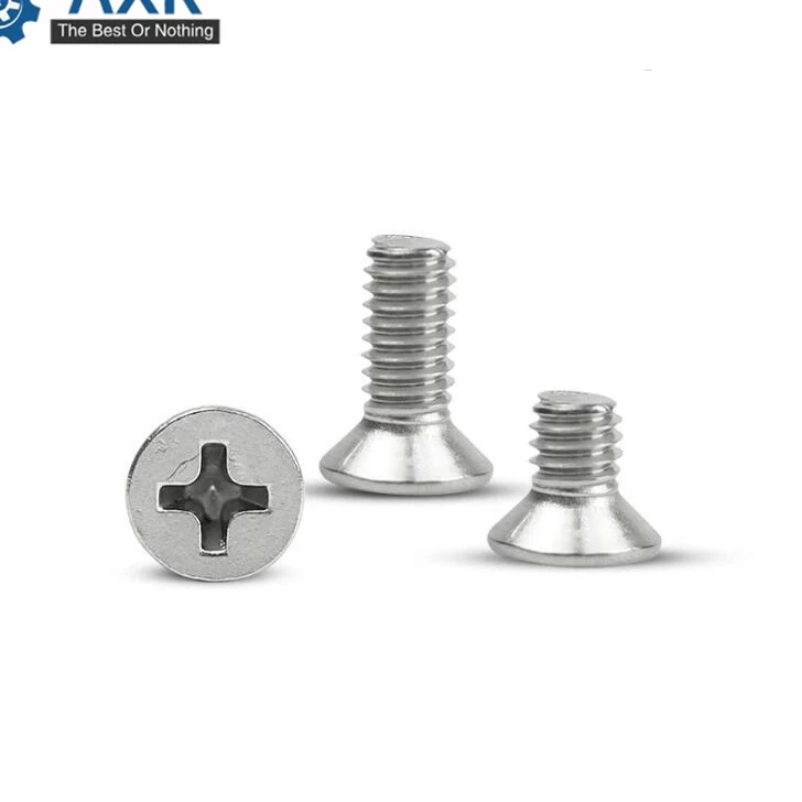 Винтовой станок 100 шт./лот M2 с плоской головкой Verbus Ripp болт Phillips из нержавеющей