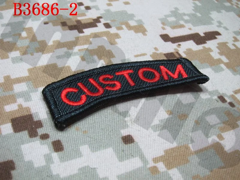 Нашивка С Вышивкой Arc Custom name Tape Text brand Morale tactics Military