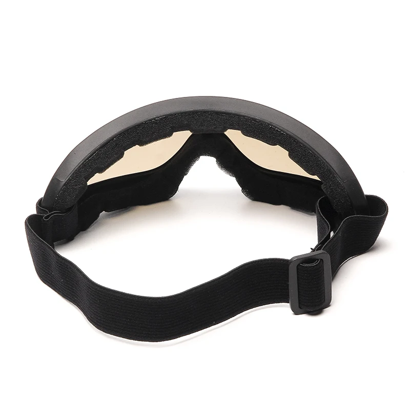 Triclicks Yellow Smoke Tinted Lens New Goggle Protective Gear Glasses Motorcycle Windproof Goggles Eyewear Biker Riding | Автомобили и