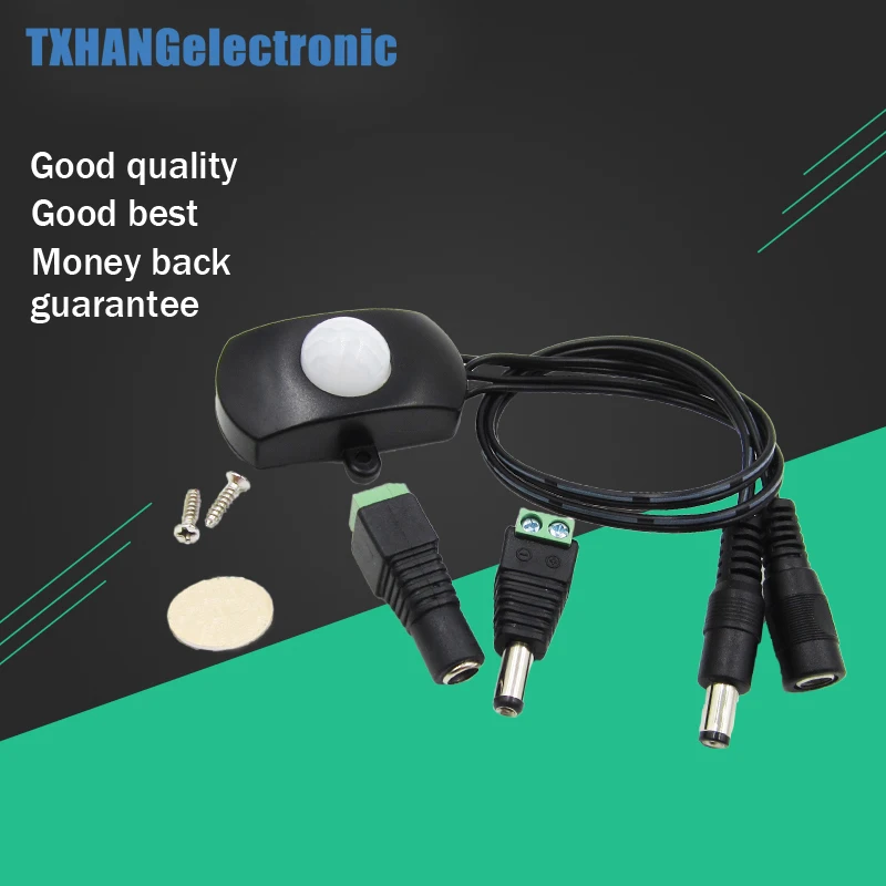 Светодиодная лента автоматический мини DC PIR корпус инфракрасный датчик движения