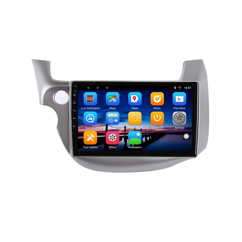 10 &quot2 + 32G 2.5D IPS Android 8 1 автомобильный DVD мультимедийный плеер GPS для honda Fit jazz 2008 2009 2013