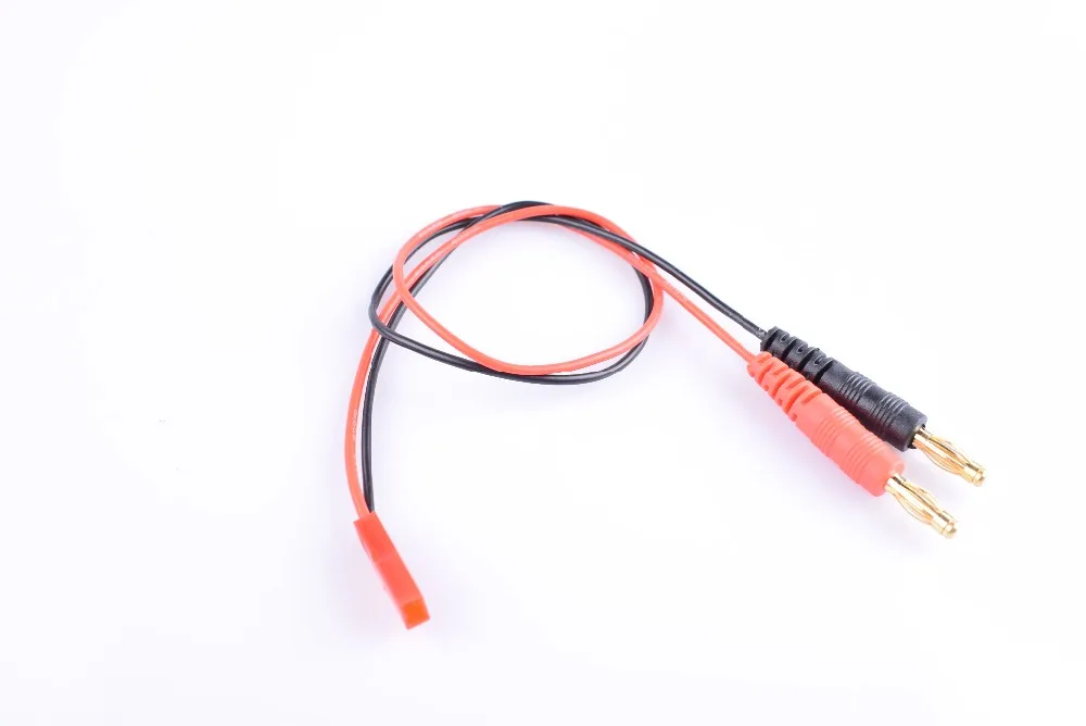 

4.0mm banana plug to JR/Futaba JST/BEC DC plug ec2 Glow starter RC charge cable lead adapter wire