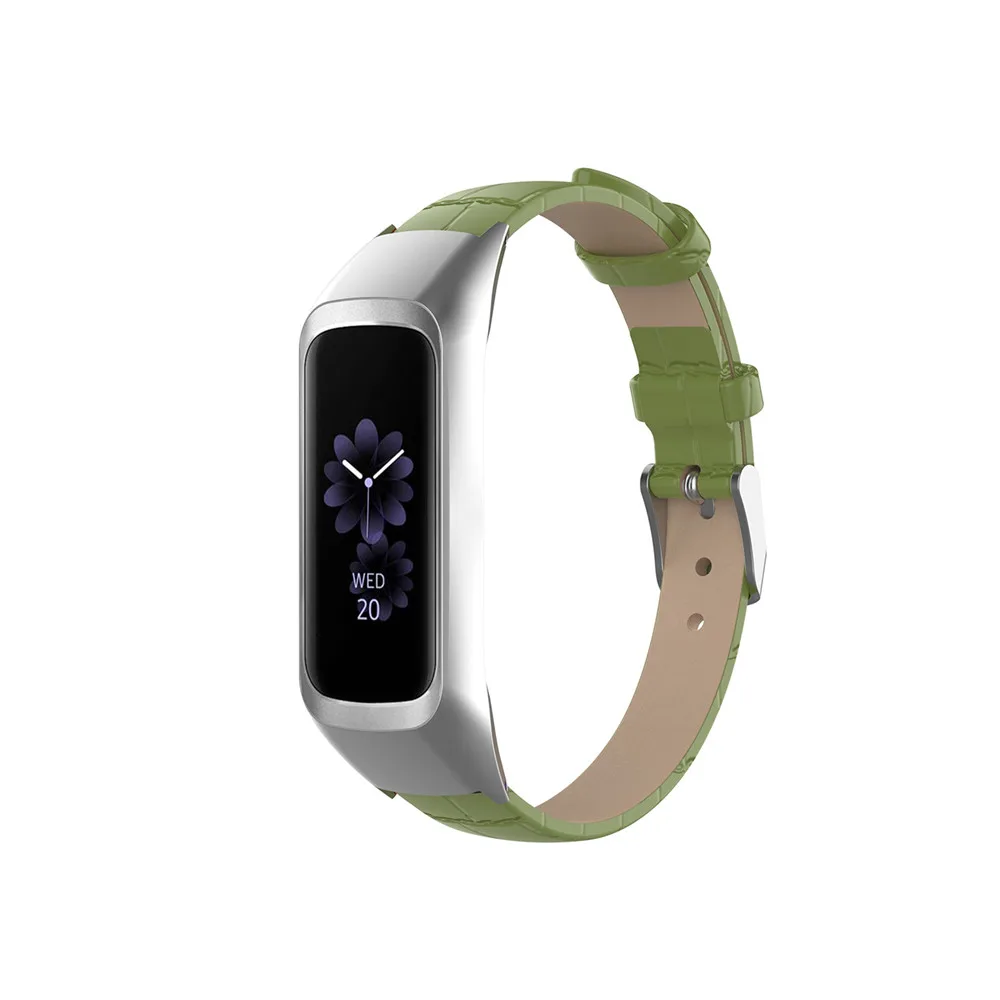 Ремешок для часов из натуральной кожи, модный ремешок для часов для samsung Galaxy fit e SM-R375, смарт-часы, браслеты