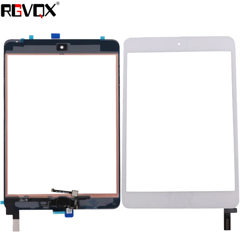 RLGVQDX дигитайзер кнопка домой с IC Conector A1538 A1550 для iPad mini 4 сенсорный экран Сенсорное