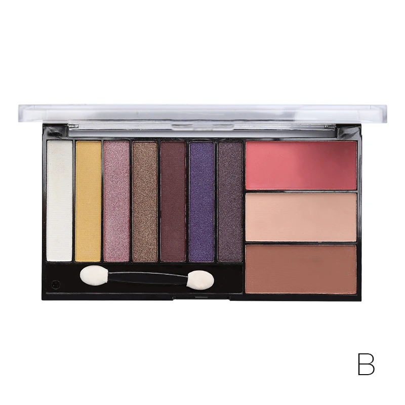 BESTGORILLA Makeup Palette 10 Color Matte Shimmer Eyeshadow Bronzer Blusher Contouring Natural Warm Smoky Eye Shadow Set |
