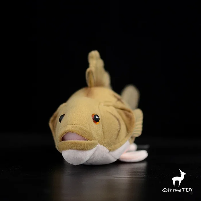 Мягкая игрушка с большими глазами полосатый бас кукла моделирование подарки