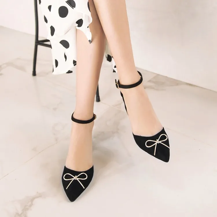Big Size 11 12 13 14 15 16 17 high heels sandals women shoes woman summer ladies Baotou pointed high-heeled | Обувь