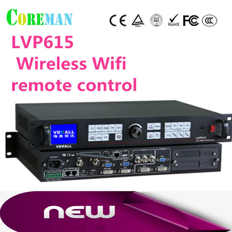 2017 LVP615 LED HD видео процессор YPbPr VGA DP DVI HDMI I SDI NOVA LINSN контроллер|hd video processor|video processorled