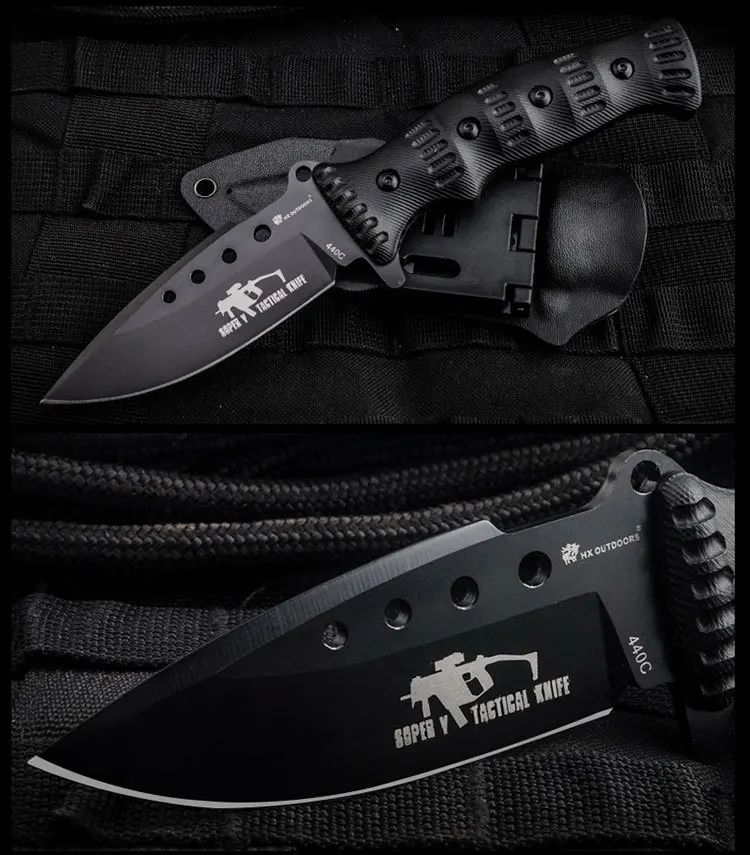 HX уличный тактический нож высокого качества твердость прямой для выживания в