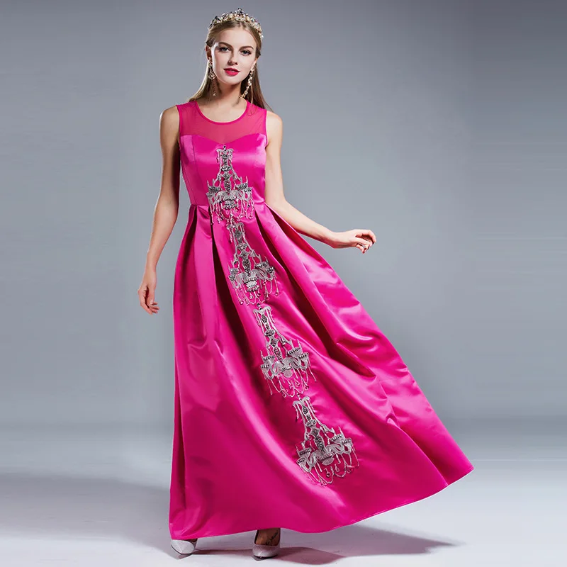 Женское модельное дизайнерское платье макси Длинные вечерние платья без рукавов