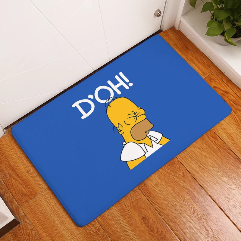 Новинка 2017 коврики для ванной комнаты с принтом мультяшного персонажа Simpson