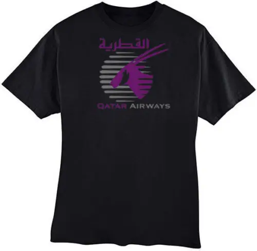 Новая мужская футболка QATAR Airways T shirt2018|Мужские футболки| |