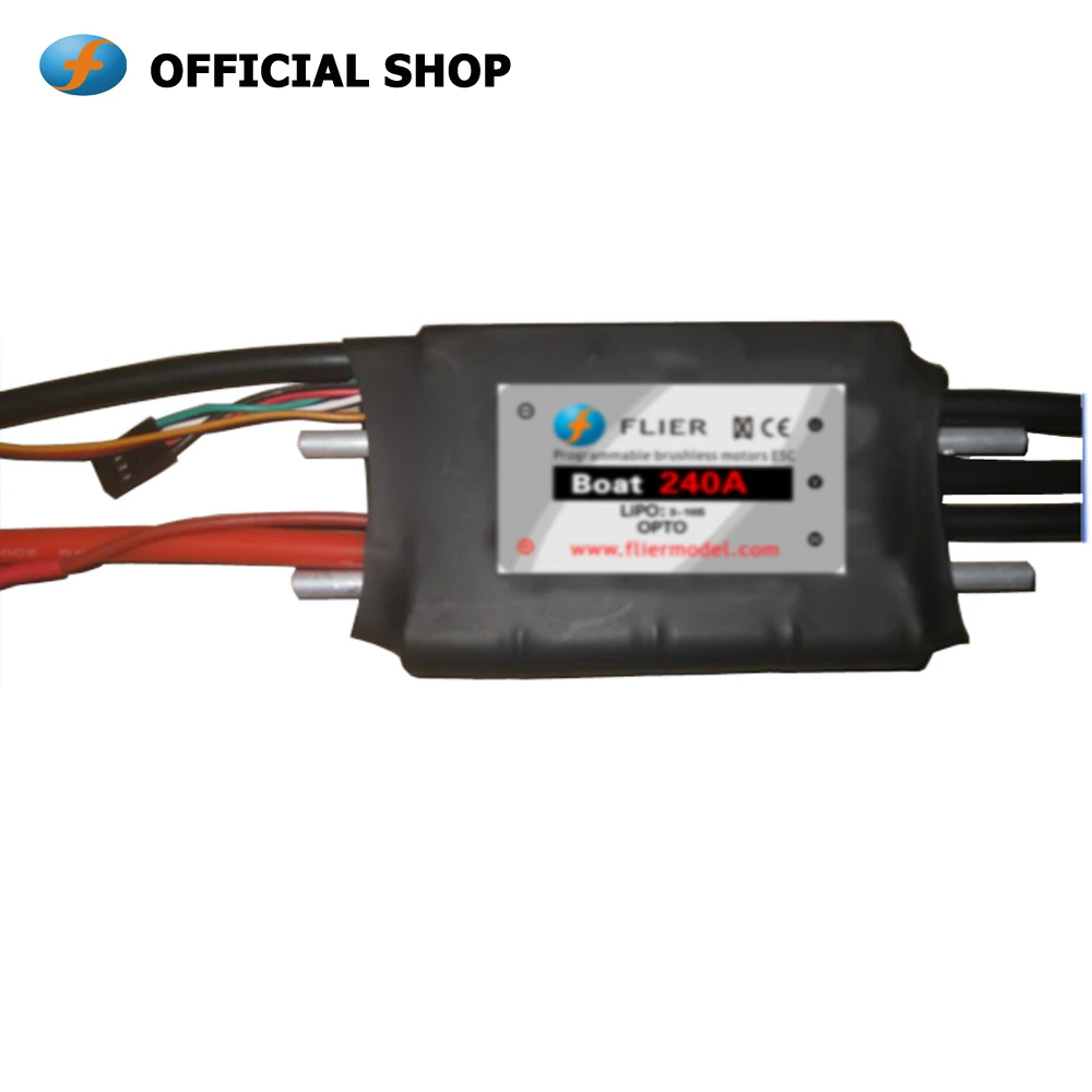 Flier 10S 240A бесщеточный ESC для RC лодки|brushless esc|esc for boatflier esc |