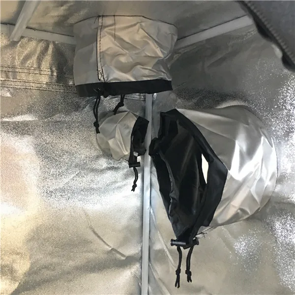 60x60x140 см Крытая растительная палатка майларовая гидропонная палатка с напольным лотком для выращивания растений для дома и сада гидропонная система растительная палатка